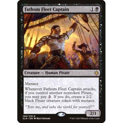 Ixalan - 106 - Fathom Fleet Captain - Rare - B - Non-foil