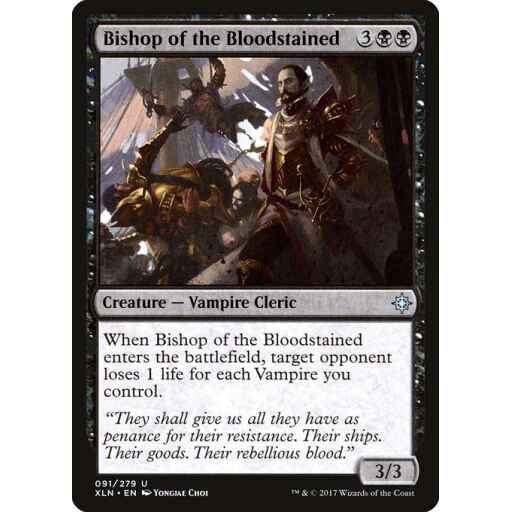 Ixalan - 91 - Bishop of the Bloodstained - Uncommon - B - Non-foil