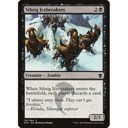 Dragons of Tarkir - 119 - Sibsig Icebreakers - Common - B - Non-foil