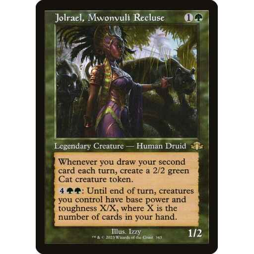 Dominaria Remastered - 343 - Jolrael, Mwonvuli Recluse - Rare - G - Non-foil