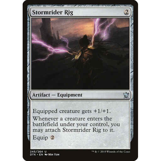 Dragons of Tarkir - 245 - Stormrider Rig - Uncommon - C - Non-foil