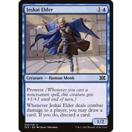 Double Masters 2022 - 53 - Jeskai Elder - Common - U - Non-foil