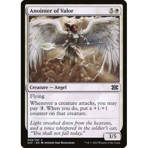 Double Masters 2022 - 6 - Anointer of Valor - Common - W - Non-foil