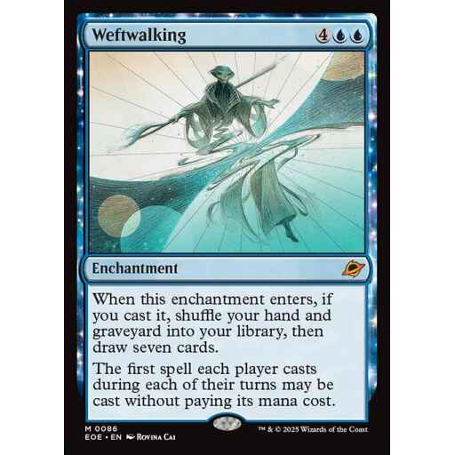 Edge of Eternities - 86 - Weftwalking - Mythic - U - Non-foil