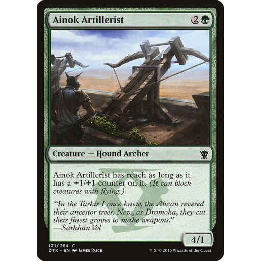Dragons of Tarkir - 171 - Ainok Artillerist - Common - G - Non-foil