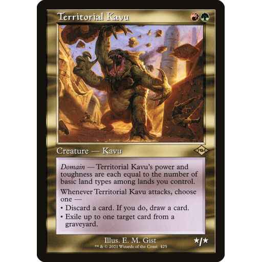 Modern Horizons 2 - 425 - Territorial Kavu - Rare - RG - Non-foil