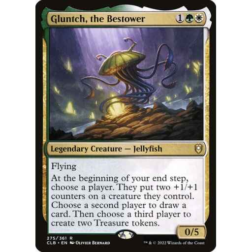 Commander Legends: Battle for Baldur's Gate - 275 - Gluntch, the Bestower - Rare - WG - Non-foil