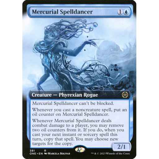 Phyrexia: All Will Be One - 381 - Mercurial Spelldancer - Rare - U - Non-foil