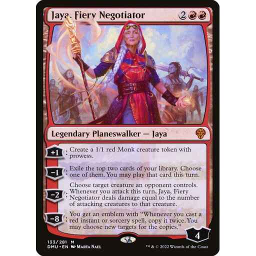 Dominaria United - 133 - Jaya, Fiery Negotiator - Mythic - R - Non-foil