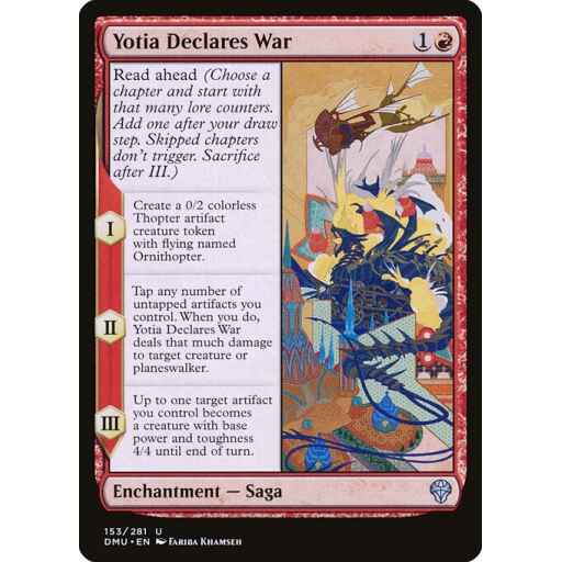 Dominaria United - 153 - Yotia Declares War - Uncommon - R - Non-foil