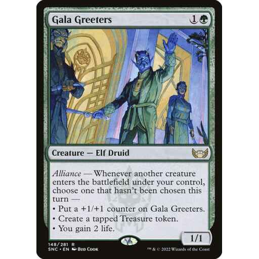 Streets of New Capenna - 148 - Gala Greeters - Rare - G - Non-foil