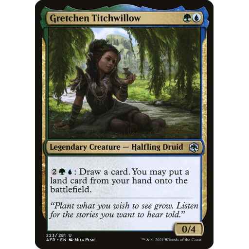 Adventures in the Forgotten Realms - 223 - Gretchen Titchwillow - Uncommon - UG - Non-foil