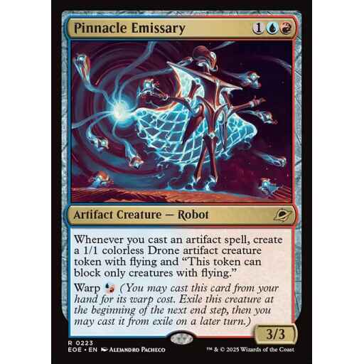 Edge of Eternities - 223 - Pinnacle Emissary - Rare - UR - Non-foil
