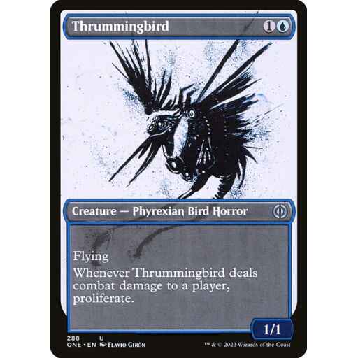 Phyrexia: All Will Be One - 288 - Thrummingbird - Uncommon - U - Foil