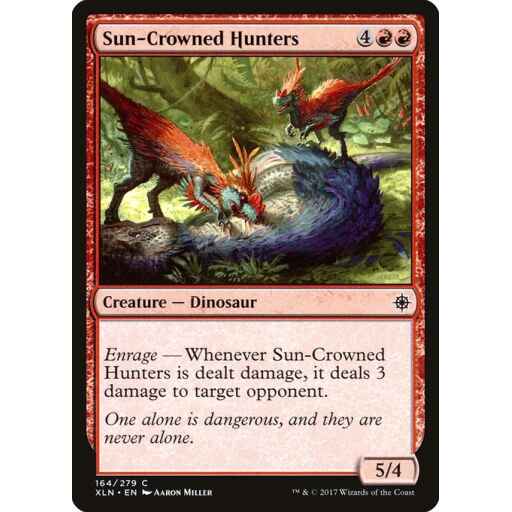 Ixalan - 164 - Sun-Crowned Hunters - Common - R - Non-foil