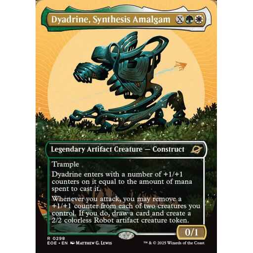 Edge of Eternities - 298 - Dyadrine, Synthesis Amalgam - Rare - WG - Non-foil