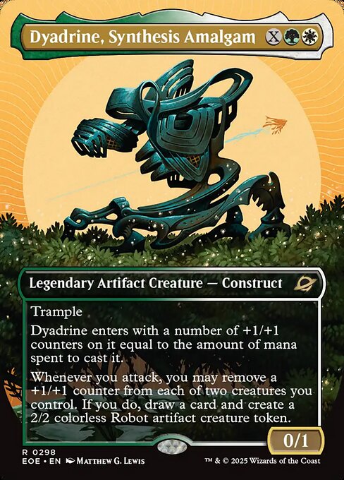 Edge of Eternities - 298 - Dyadrine, Synthesis Amalgam - Rare - WG - Non-foil