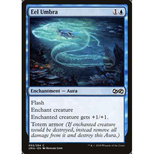 Ultimate Masters - 53 - Eel Umbra - Common - U - Non-foil