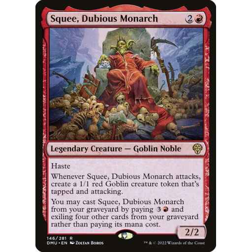 Dominaria United - 146 - Squee, Dubious Monarch - Rare - R - Non-foil