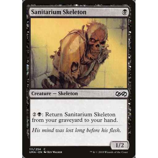 Ultimate Masters - 111 - Sanitarium Skeleton - Common - B - Non-foil