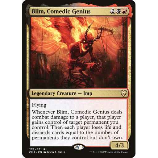Commander Legends - 272 - Blim, Comedic Genius - Rare - BR - Non-foil