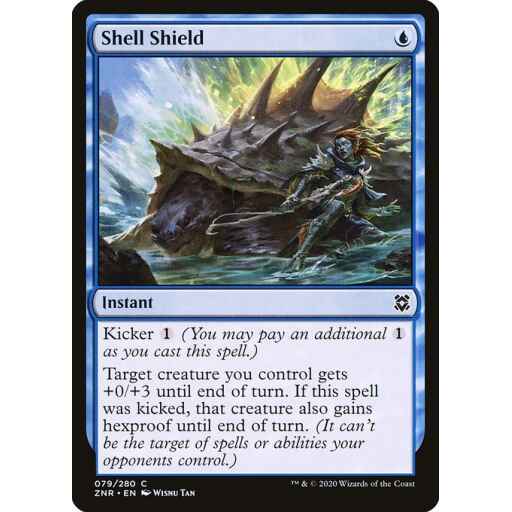 Zendikar Rising - 79 - Shell Shield - Common - U - Non-foil