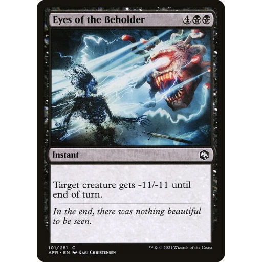 Adventures in the Forgotten Realms - 101 - Eyes of the Beholder - Common - B - Non-foil