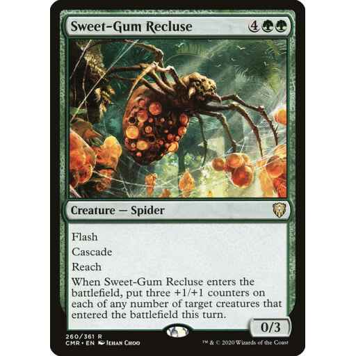 Commander Legends - 260 - Sweet-Gum Recluse - Rare - G - Non-foil