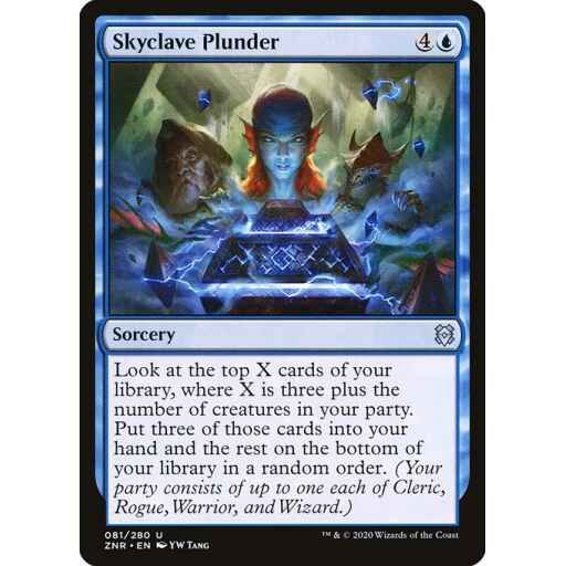 Zendikar Rising - 81 - Skyclave Plunder - Uncommon - U - Non-foil