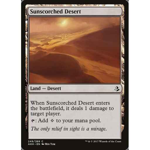 Amonkhet - 249 - Sunscorched Desert - Common - C - Non-foil