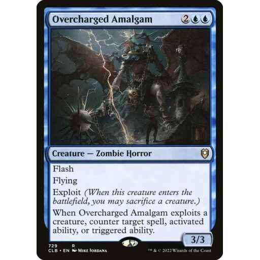 Commander Legends: Battle for Baldur's Gate - 729 - Overcharged Amalgam - Rare - U - Non-foil