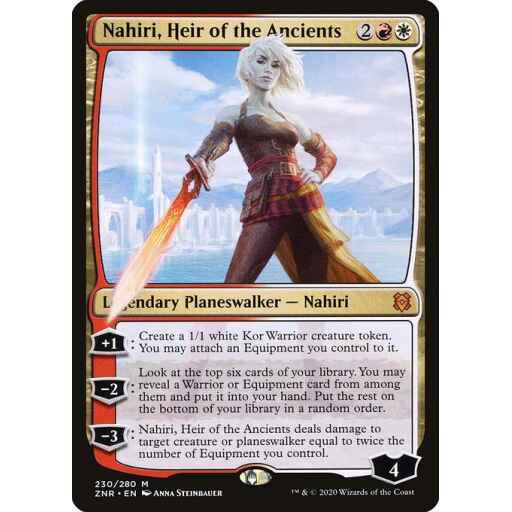Zendikar Rising - 230 - Nahiri, Heir of the Ancients - Mythic - WR - Non-foil