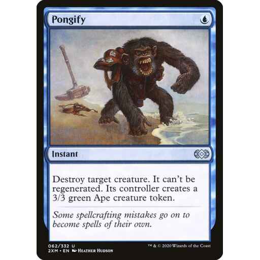 Double Masters - 62 - Pongify - Uncommon - U - Non-foil