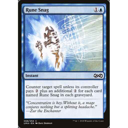 Ultimate Masters - 68 - Rune Snag - Common - U - Non-foil