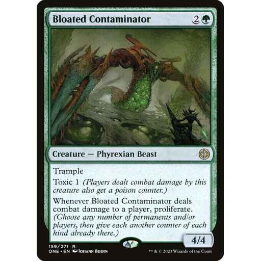 Phyrexia: All Will Be One - 159 - Bloated Contaminator - Rare - G - Non-foil