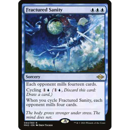 Modern Horizons 2 - 44 - Fractured Sanity - Rare - U - Non-foil