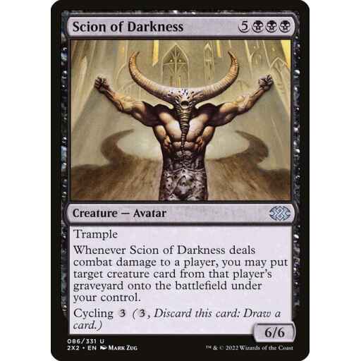 Double Masters 2022 - 86 - Scion of Darkness - Uncommon - B - Non-foil