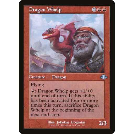 Dominaria Remastered - 317 - Dragon Whelp - Uncommon - R - Non-foil