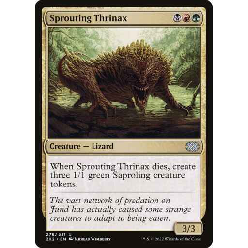 Double Masters 2022 - 278 - Sprouting Thrinax - Uncommon - Multi - Non-foil