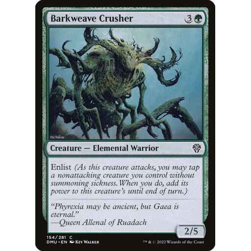 Dominaria United - 154 - Barkweave Crusher - Common - G - Non-foil