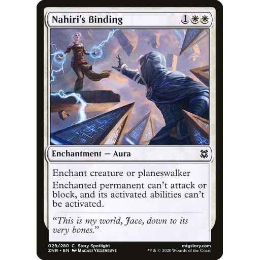 Zendikar Rising - 29 - Nahiri's Binding - Common - W - Non-foil