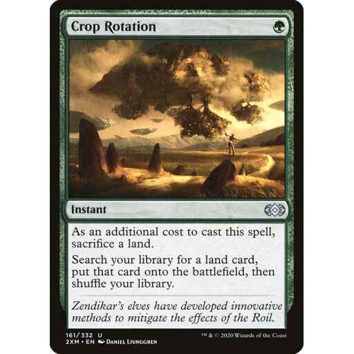 Double Masters - 161 - Crop Rotation - Uncommon - G - Non-foil