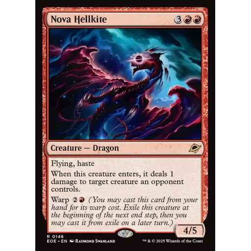 Edge of Eternities - 148 - Nova Hellkite - Rare - R - Non-foil