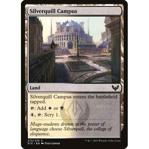 Strixhaven: School of Mages - 273 - Silverquill Campus - Common - C - Non-foil