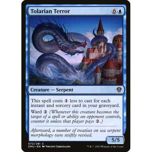 Dominaria United - 72 - Tolarian Terror - Common - U - Non-foil