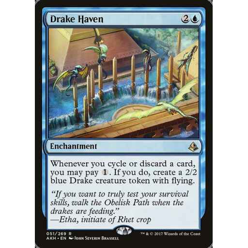 Amonkhet - 51 - Drake Haven - Rare - U - Non-foil