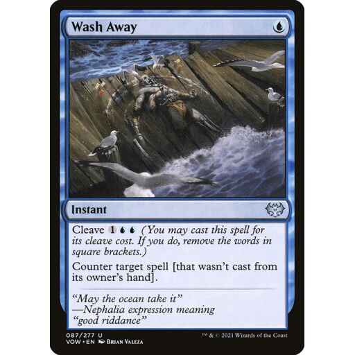 Innistrad: Crimson Vow - 87 - Wash Away - Uncommon - U - Non-foil