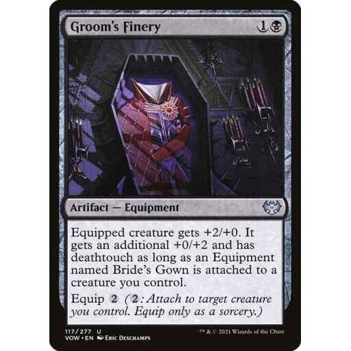 Innistrad: Crimson Vow - 117 - Groom's Finery - Uncommon - B - Non-foil