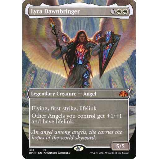 Dominaria Remastered - 413 - Lyra Dawnbringer - Mythic - W - Non-foil