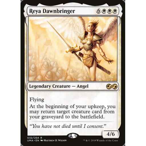 Ultimate Masters - 32 - Reya Dawnbringer - Rare - W - Non-foil